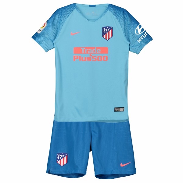 Camiseta Atletico Madrid Segunda equipo Niños 2018-19 Azul